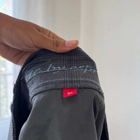 Vintage Esprit Plaid Belt-Detail Mini Skirt (S/M) - Picture 9 of 9